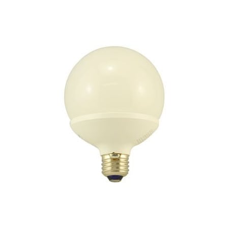 Compact Fluorescent Bulb Cfl Globe Shape, Replacement For Donsbulbs, Cf15G25/Pink/Med